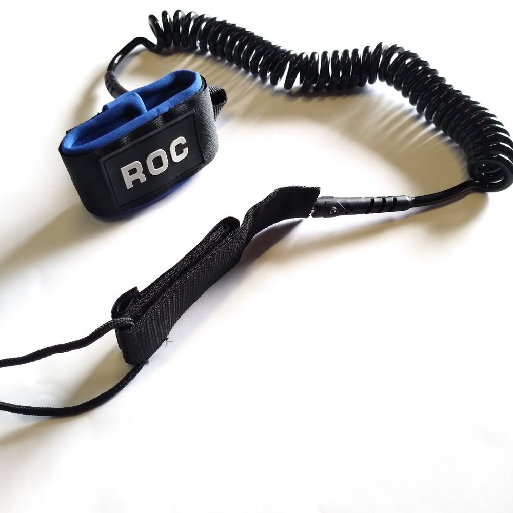 NEW Surf Board Paddle SUP Leash Coiled 10 ft.